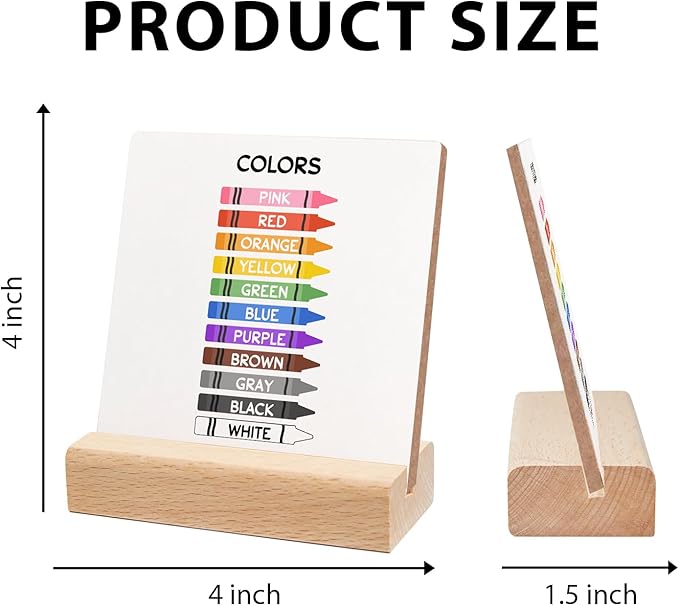 Mental Health Inspirational Gift, Colorful Change Negative Thoughts Sign, Colorful Positive Affirmations Wooden Sign Wooden Stand, Mental Health Gift for Psychologist School Counselor Student Boy Girl