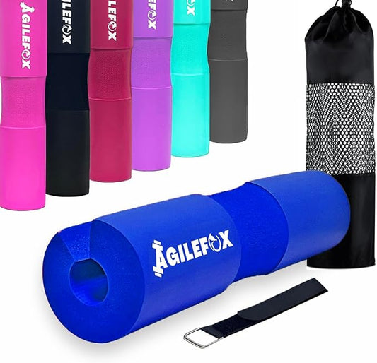 AGILEFOXX Barbell Pad - Squat Pad-Hip Thrust Foam Pad, Comfort & Safety for Strength Training