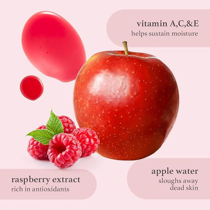 NOONI Korean Lip Oil Set - Appleberry & Applecherry | Long-Lasting, Moisturizing, Plumping, Revitalizing for Dry Lips, Waterproof, No Peel Off, 0.12 FL Oz x 2ea