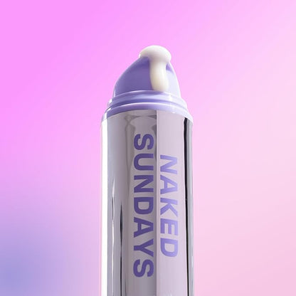 Naked Sundays CabanaClear SPF 50 Water Gel Serum - Invisible Daily Lightweight & Hydrating Sunscreen with Hyaluronic Acid, Broad Spectrum, Oil-Free, Silicone Free, Fragrance-Free for All Skin Types