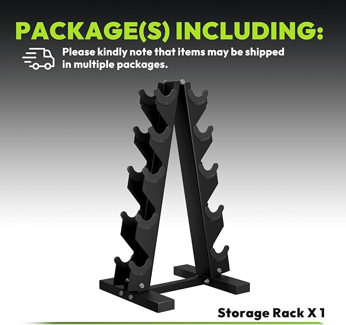Dumbbell Rack A Frame Weight Rack Stand Dumbbell Weight Storage for Home Gym, Space-Saving Weight Stand for Home Gym