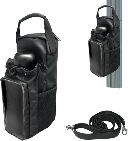 Premium Magnetic Gym Bag for Men & Women - Adjustable Strap,Magnetic Large Water Bottle Holder - Ideal for Fitness, Travel & Sports
