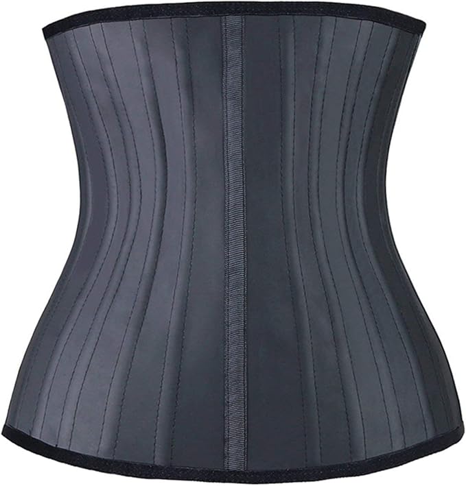 YIANNA Waist Trainer for Women Latex Underbust Waist Cincher Corset Sport Girdle Hourglass Body Shaper