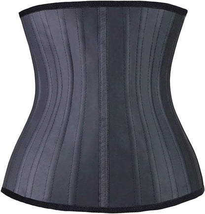 YIANNA Waist Trainer for Women Latex Underbust Waist Cincher Corset Sport Girdle Hourglass Body Shaper
