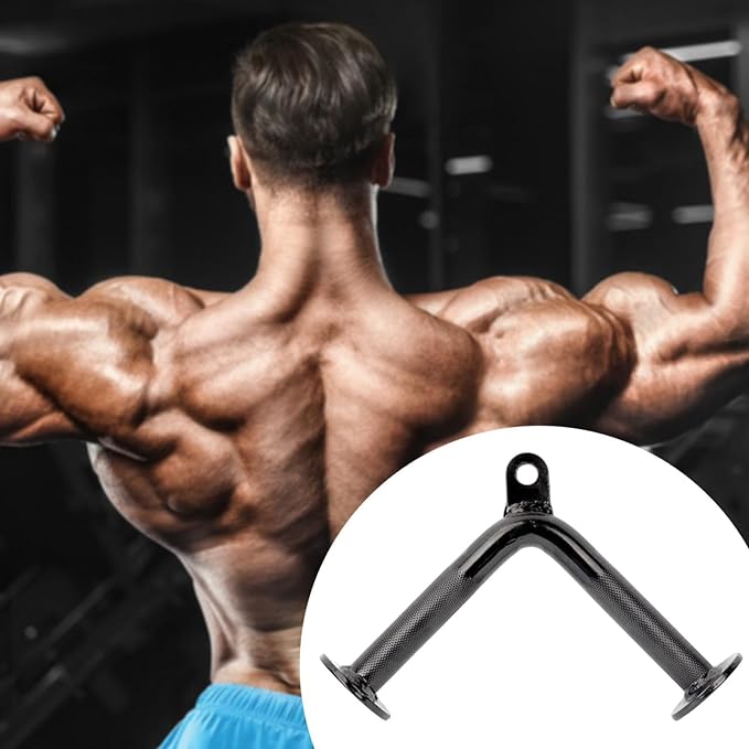 Tricep Press Down V Bar LAT Pulldown Bar for Workout Home Gym Accessory