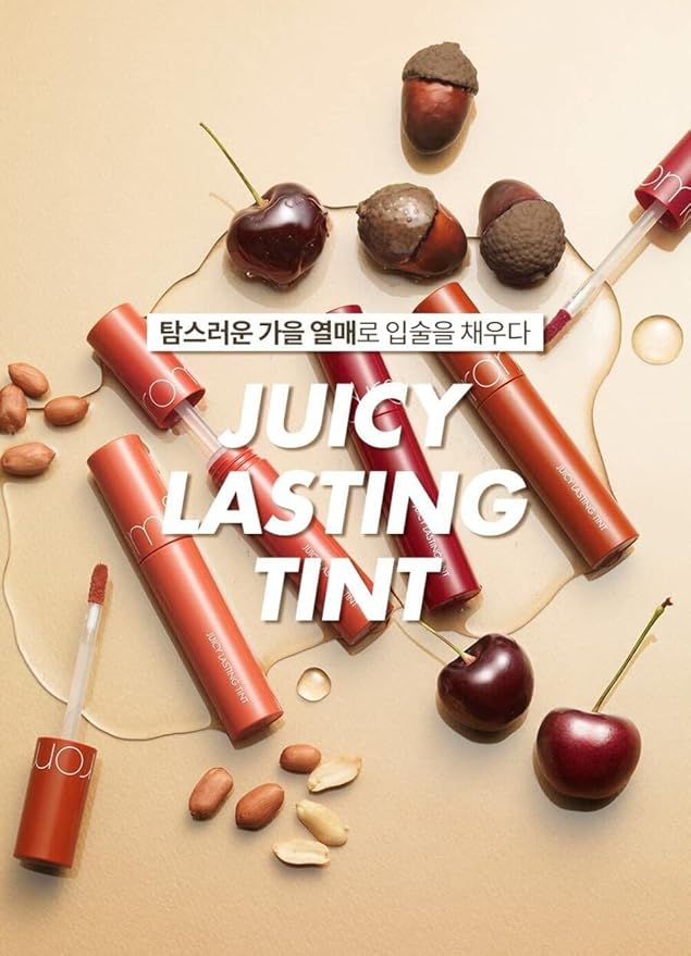 Juicy Lasting Tint 10 NUDY PEANUT - Long-lasting, MLBB, Clear & Natural Makeup, K-beauty Lips, 5.5g | 0.2 oz