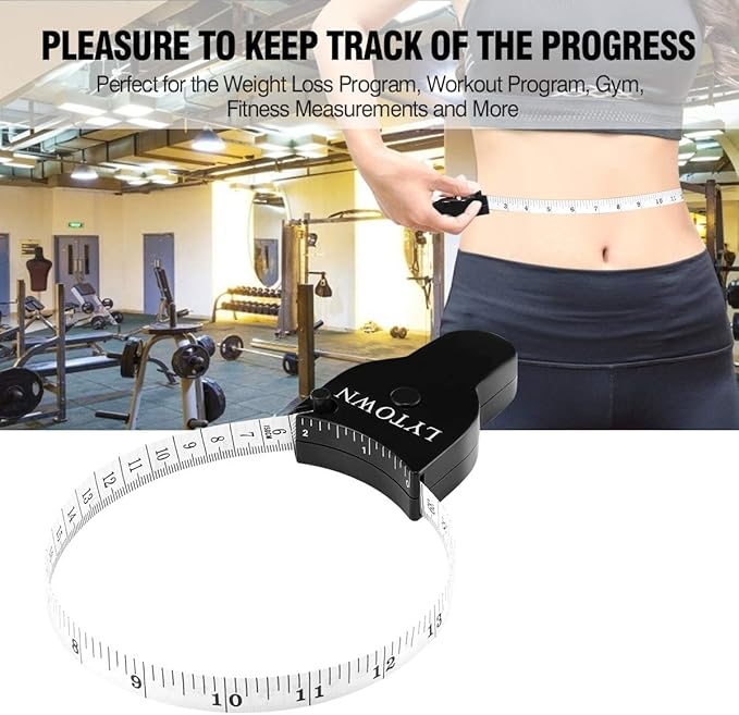 Automatic Telescopic Tape Measure(60in/150cm), Measuring Tape for Body,Self-Tightening Body Measuring Tape,Retractable Tape Measure for Fitness, Weight Loss, Tailor, Sewing, Handcrafts (4 PCS)