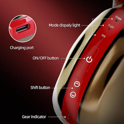 Face Massager with Light Therapy for Face, 3-in-1 Skin Tightening Device for Wrinkles, Home Use Face Lifting Device