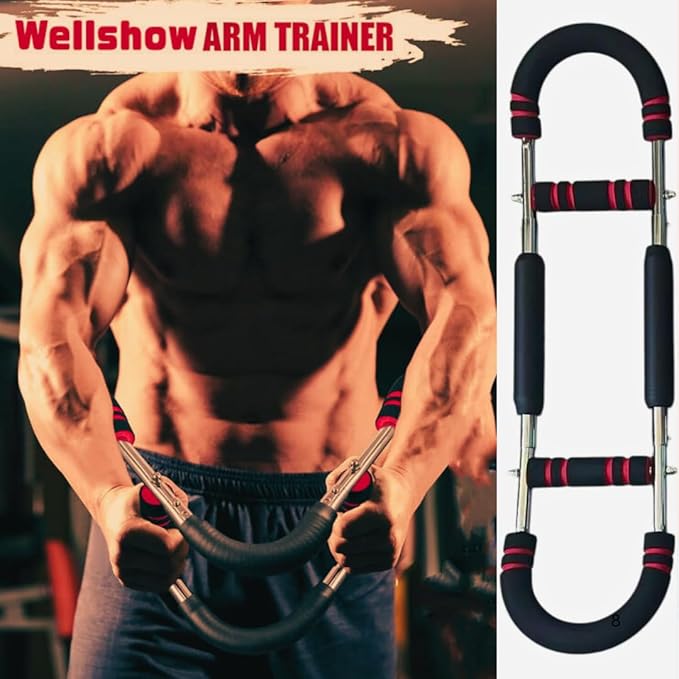 Smooth Shops® Twister Arm Trainer – Adjustable Resistance Chest Expander & Forearm Exerciser for Home Gym Fitness