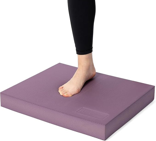 StrongTek Extra Wide Foam Balance Pad for Physical Therapy, 19" X 15.8" X 2.4", High-Density TPE Foam Pad for Exercise, Enhanced Stability, Core Strength, Non-Slip & Water-Resistant, for Fitness, Yoga