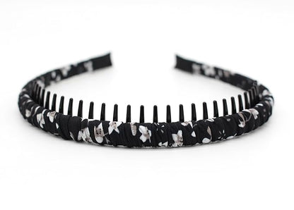 hair bands for women's hair,plastic headbands for women,fashion hair accessories Suitable Daily Use,Spa,Parties and Yoga(pack of 4)