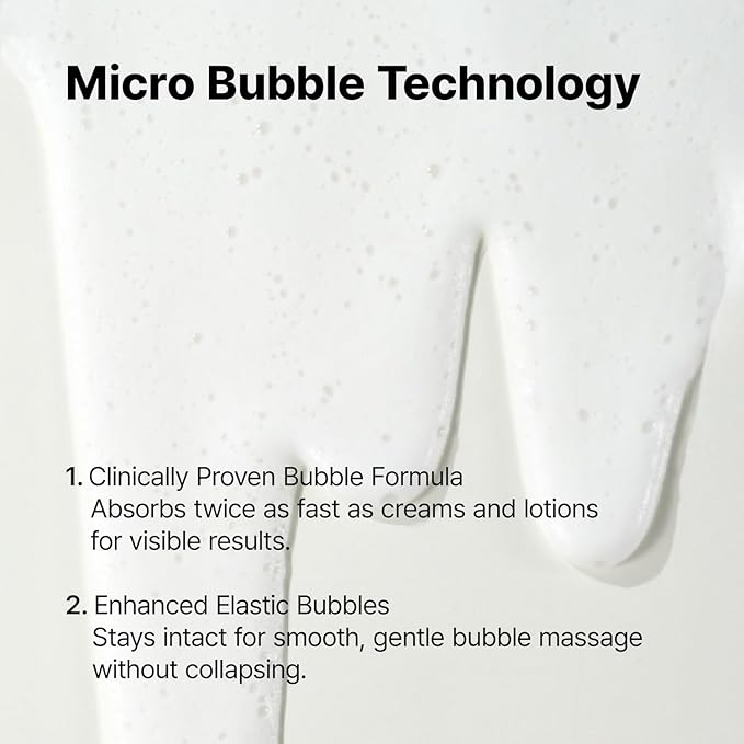 Super Glow Deep Collagen Bubble Serum with 1,005,189ppb Collagen – Anti-Aging, Hydrating, Skin-Firming, Fine Line Care, Korean Skincare – 2.36 fl.oz