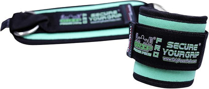 Ankle Straps for Cable Machines Double D-Ring Gym Adjustable Neoprene Premium Cuffs to Enhance Legs Abs & Glutes Kickbacks Workouts Leg Curls Extensions Booty Hip Abductors Exercise for Men & Women