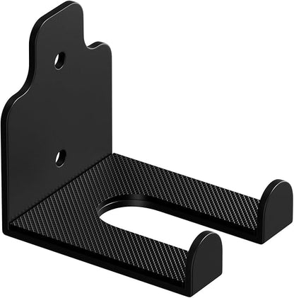 Barbell Wall Holder,Single Barbell wall Mount Hanger,Garage Gym Bar Wall Rack,Vertical Olympic Hanger wall Mount Rack,Space Saving Gym Accessory,Holds Under 33mm Bar Size(Black)