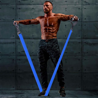 J Bryant Fitness Resistance Band Exercises Handles Heavy Duty Metal Gym Handles Stainless Steel Large Size Hook for Wide Pull Up Resistance Band Training Home Workout Fitness Equipment