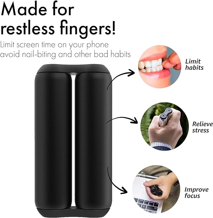 ONO Roller - Handheld Fidget Toy for Adults | Help Relieve Stress, Anxiety, Tension | Promotes Focus, Clarity | Compact, Portable Design