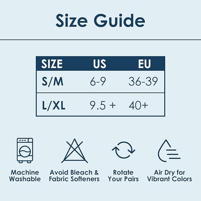 Tucketts Crew Closed Toes Non-Slip Grip Socks - Anti Skid Yoga, Barre, Pilates, Home & Leisure, Pedicure