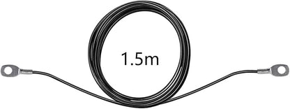 LFJ Replacement Gym Cable with Stopper Ball Fitness Pulley Cable Steel Wire Rope for Cable Machine Home Gym Weight Lift Pulley System