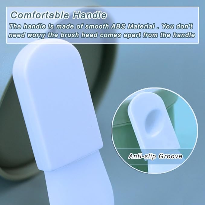 Face Mask Applicator Brushes, Mini Makeup Spatula Portable Beauty Tools Set for Facial Mud, Cosmetic Mask, Facial Clay, Eye Mask, Body Lotion, Body Butter, Serum, Cream. 3PCS Soft Silicone Brush Suit