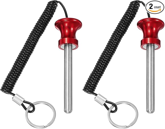 Weight Stack Pin, Weight Gym Pin Strength Training Equipment Replacement with Pull Rope for Commercial Home