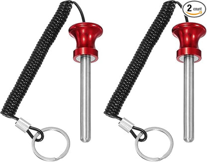 Weight Stack Pin, Weight Gym Pin Strength Training Equipment Replacement with Pull Rope for Commercial Home