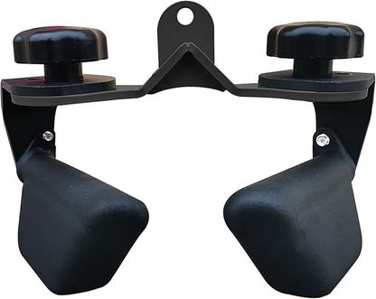 KORIKAHM Adjustable Lat Pull down Bar, Cable Machine Attachments for Gym, Home Gym Fitness T-bar Row Pulldown Attachments, Lat Pull Down Machine Wide Grip Neutral Grip Handle