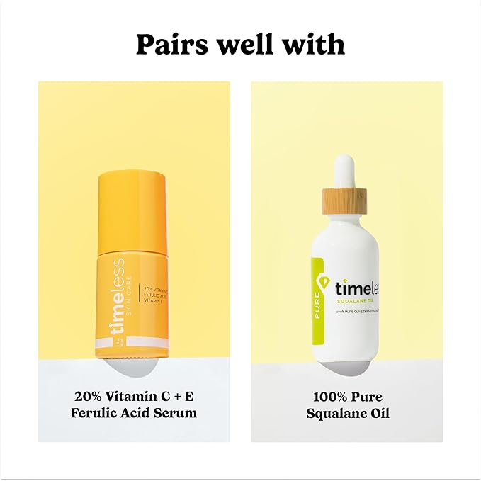 Timeless Skin Care Coenzyme Q10 Serum - Skin Care Serum for Smoothing - Fragrance-Free - Coenzyme Q10 - with Hyaluronic Acid - 1 oz