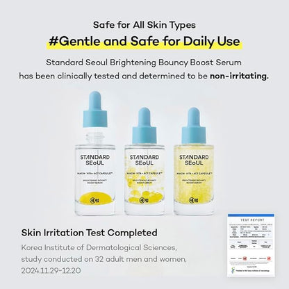 Vitamin C, Niacinamide Serum for Dark Spots, Uneven Tone & Radiance, Korean Glass Skin, Anti-Wrinkle, Collagen Serum, Vitamin Liposome, Moisturizer, Retinol Face Ampoule 30ml