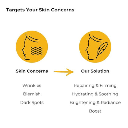 BMBCO 24K Gold Collagen Serum – Anti-Wrinkle & Skin Tightening, Deep Hydration & Brightening, EGF & Peptides Face Serum for Youthful Glow