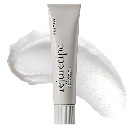 PESTLO Rejurecipe Baku:DN Cream, 1.01 fl oz, 30ml - Elasticity & Anti-Oxidant Care Cream, Bakuchiol, SDNA-PDRN, Salmon Extract, 10 Hyaluronic acids for All Skin Types, Korean Skincare