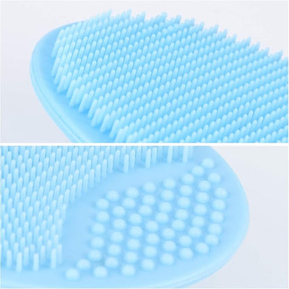 Face Scrubber,Soft Silicone Facial Cleansing Brush Pad Exfoliator Scrub Scrubby for Massage Pore Blackhead Removing Exfoliating-Unique Cool Fun Christmas Gift Present for Girl Sister Best Friend Women