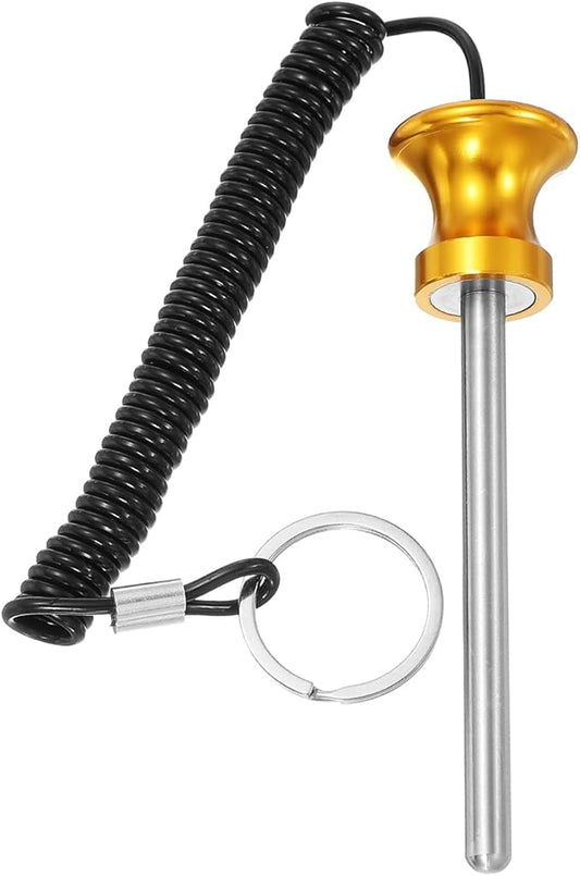 Weight Stack Pin, Weight Gym Pin Strength Training Equipment Replacement with Pull Rope for Home Gym Club