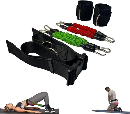 2025 New Hip Thrust and Kneeling Squat Set, Leg Extension Portable Exercise Equipment for Glute Training, Home and Small Apartment Gym Workout, Workout Anywhere 90lbs