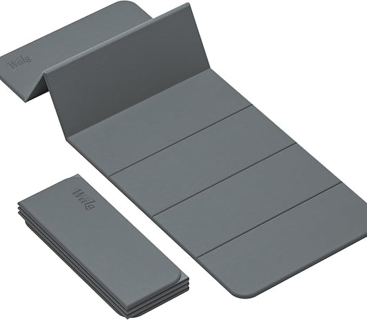 1/2 Inch Extra Thick Yoga Mat Pilates Equipment, 69"x24" Odorless Workout Mats for Home Gym, Non-slip Exercise Mats for Women Men Home Workout, Foldable Yoga Mats for Travel Camping Sleeping