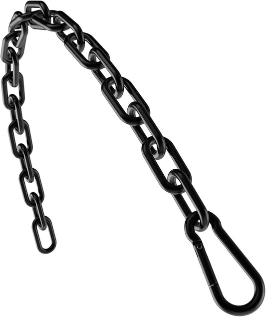 Fitness Chain, Weight Lifting Chain, 304 Stainless Steel Exercise Cable Machine Extension, LAT Pulldown Bar Extension Attacment for Home Gym