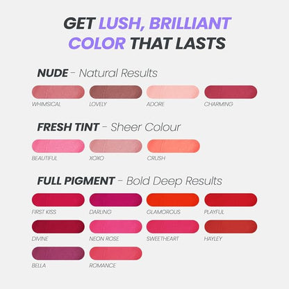 Wonderskin Wonder Blading All Day Lip Stain Peel Off Masque - Long Lasting, Waterproof and Transfer Proof Red Lip Tint, Matte Finish Peel Off Makeup (Divine Masque)