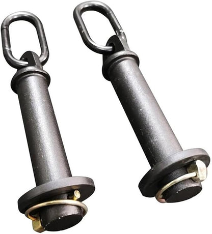 RSBFER Quick-Install Squat Rack Attachments – Easy Lock 3x3 Power Cage Accessories with 1" Hole, Home Gym Equipment for Strength Training