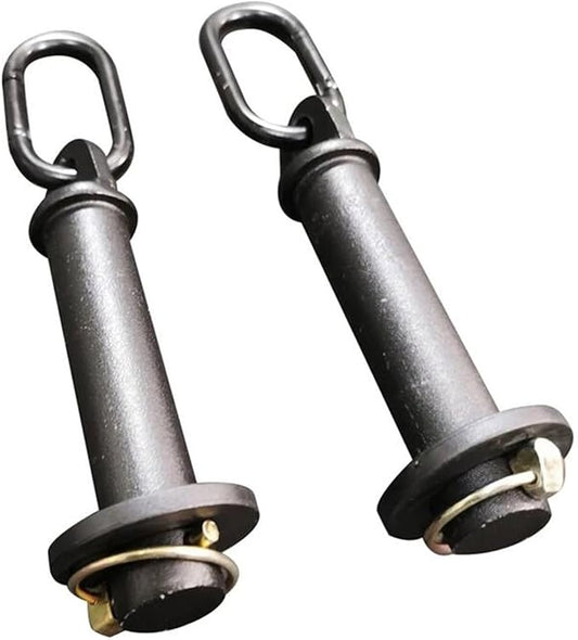 RSBFER Quick-Install Squat Rack Attachments – Easy Lock 3x3 Power Cage Accessories with 1" Hole, Home Gym Equipment for Strength Training