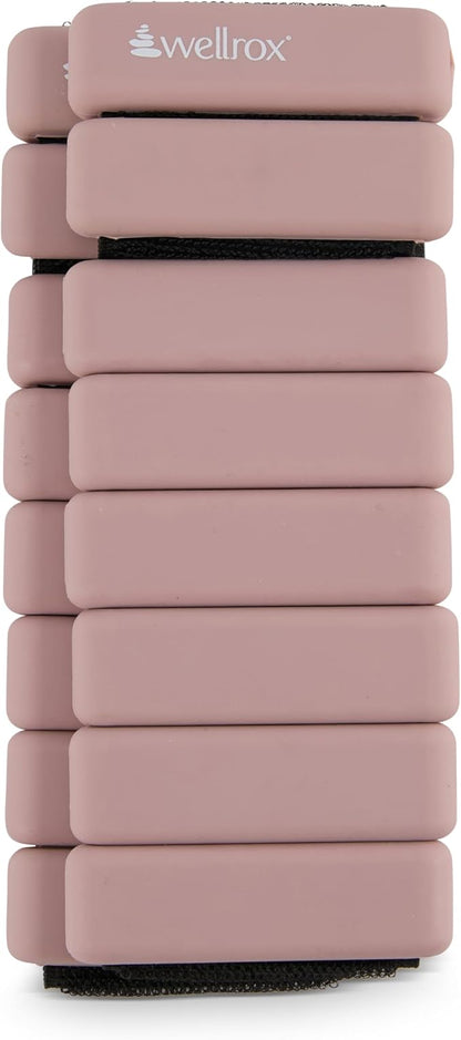 Weighted Bangles – Adjustable Ankle and Wrist Weights for Women & Men – Set of Ankle Weights 2 lbs (1 lb Each Wrist Weight) | Weighted Arm Bands for Pilates, Yoga, Running & Walking