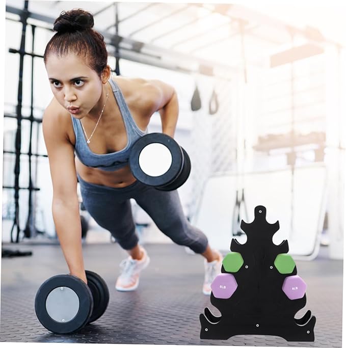 BESPORTBLE Vertical Dumbbell Rack Tower Dumbbell Stand Storage Holder for Home Gym Accessories