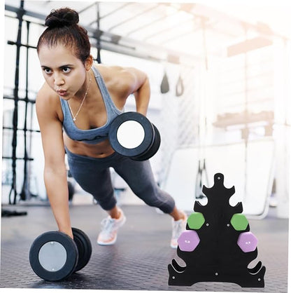BESPORTBLE Vertical Dumbbell Rack Tower Dumbbell Stand Storage Holder for Home Gym Accessories