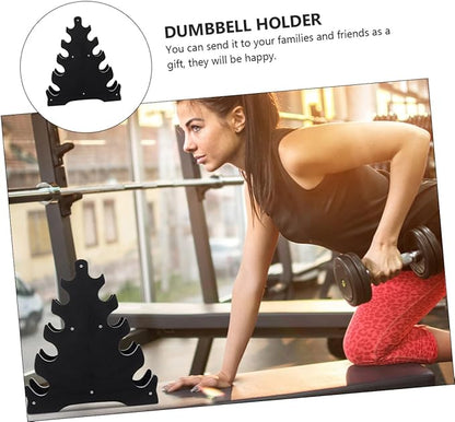 BESPORTBLE Vertical Dumbbell Rack Tower Dumbbell Stand Storage Holder for Home Gym Accessories