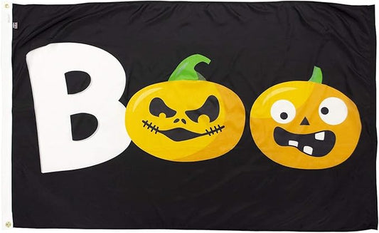 FlagSource BOO Nylon Decorative Flag, Made in the USA, 3x5'