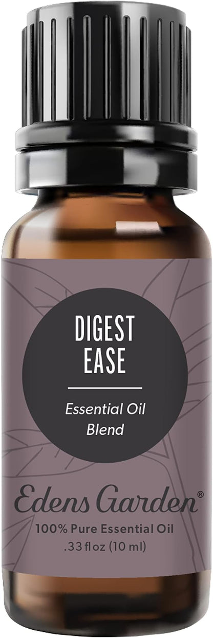 Edens Garden Digest Ease Essential Oil Blend- 100% Pure Premium Grade, Undiluted, Natural, Therapeutic, Aromatherapy, The Best for Diffusing, Skin, Face, Humidifies 10 ml (.33 fl oz)