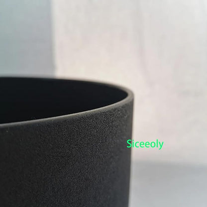 10 inch C Note Life of Flower Black Crystal Singing Bowl Root Chakra Meditation Sound Healing with Durable Carrying Case Suede Mallet Striker O-ring