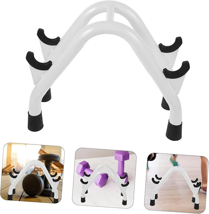 Happyyami Home Gym Dumbbell Rack Iron Stand Workout Rack for Dumbbells Storage Stand at Home Gym Accessories