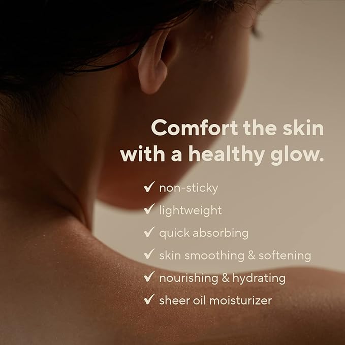 AROMATICA Awakening Body Oil Peppermint & Eucalyptus Aromatherapy Oils, Scented Body Oil, After Shower Natural Oil for Women, Non-Greasy Body Serum, Body Moisturizer for Dry Skin 3.38 fl. oz