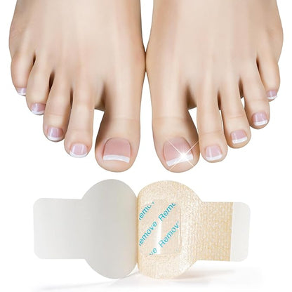 Keravix Nail Patches for Toenails & Fingernails – 63Pcs Parches para uñas con hongos, 8-Hour Fungus Nail Care Repair Stickers for Damaged Nails, for Extra Strengthening, Safe for Sensitive Skin