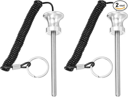 Weight Stack Pin, Weight Gym Pin Strength Training Equipment Replacement with Pull Rope for Commercial Home