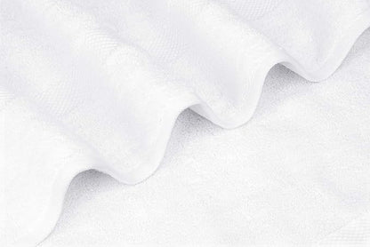Luxury Bath Towel Set of 8 Pieces - 100% Turkish Cotton Highly Absorbent Towels for Bathroom, 2 Luxury Bath Towels 700GSM, 2 Hand Towels, 4 Washcloths, Gray White